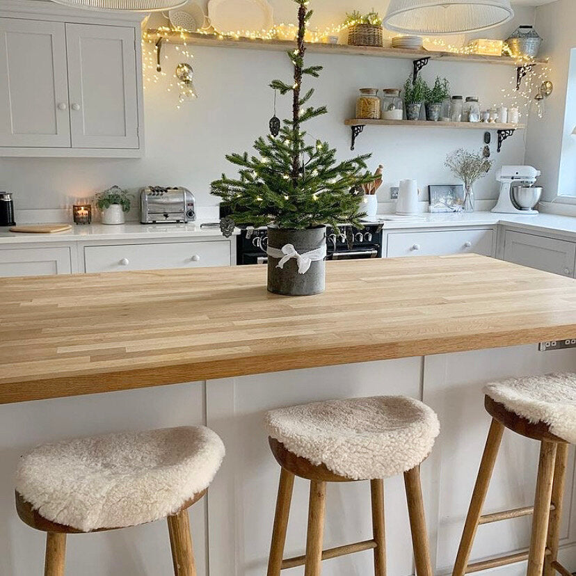 Ida Sheepskin Seat Pad - Natural
