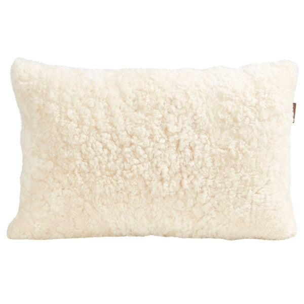 Sheepskin Cushion - Soft Beige