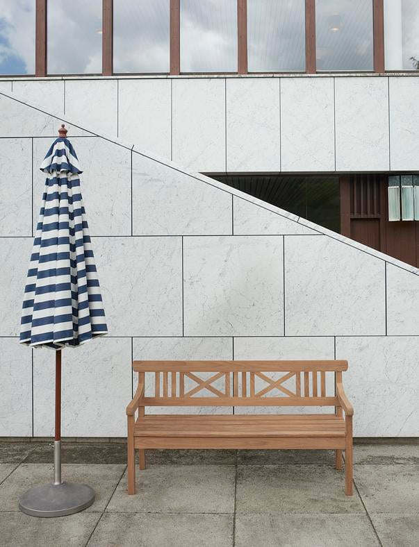 Messina Striped Umbrella by Fritz Hansen Skagerak - Blue