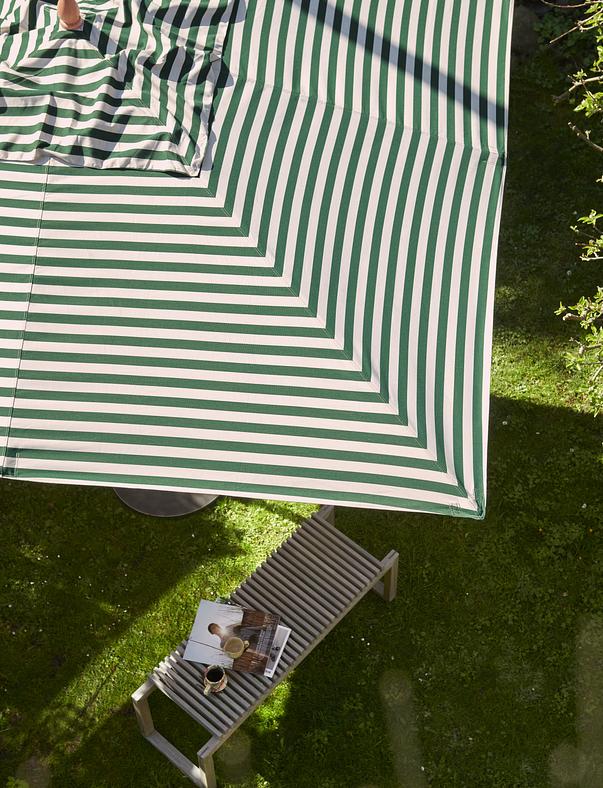 Messina Striped Umbrella by Fritz Hansen Skagerak - Square 300cm