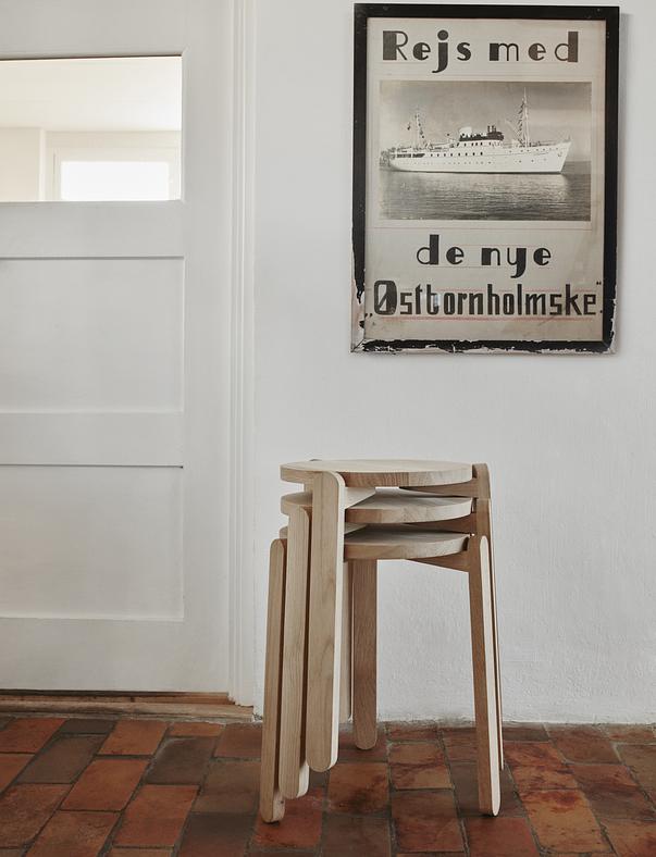 Nomad Stool by Fritz Hansen Skagerak