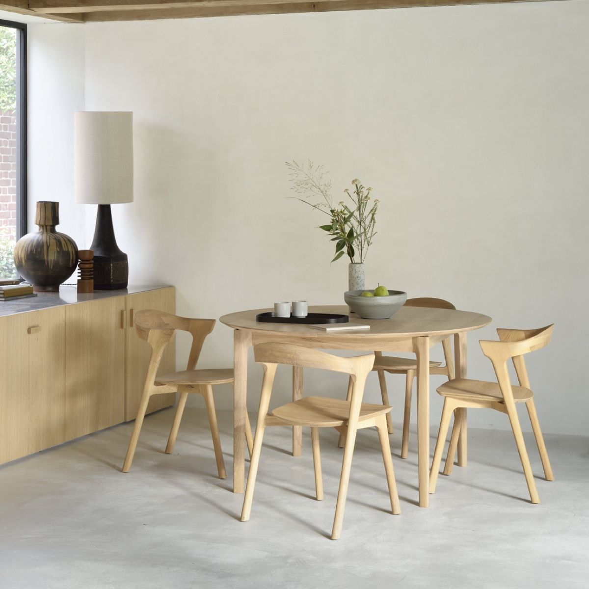 Oslo - Blok Dining Chair - Oak