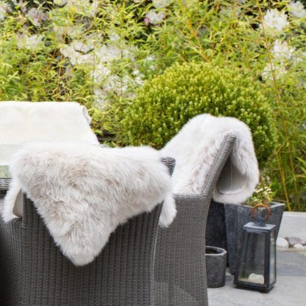 Ella - Longhaired Sheepskin - Ivory