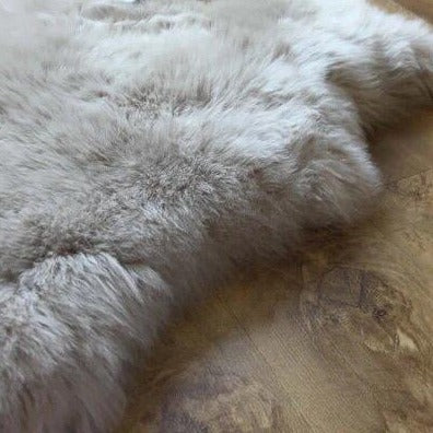 Ella - Longhaired Double Sheepskin - Oyster