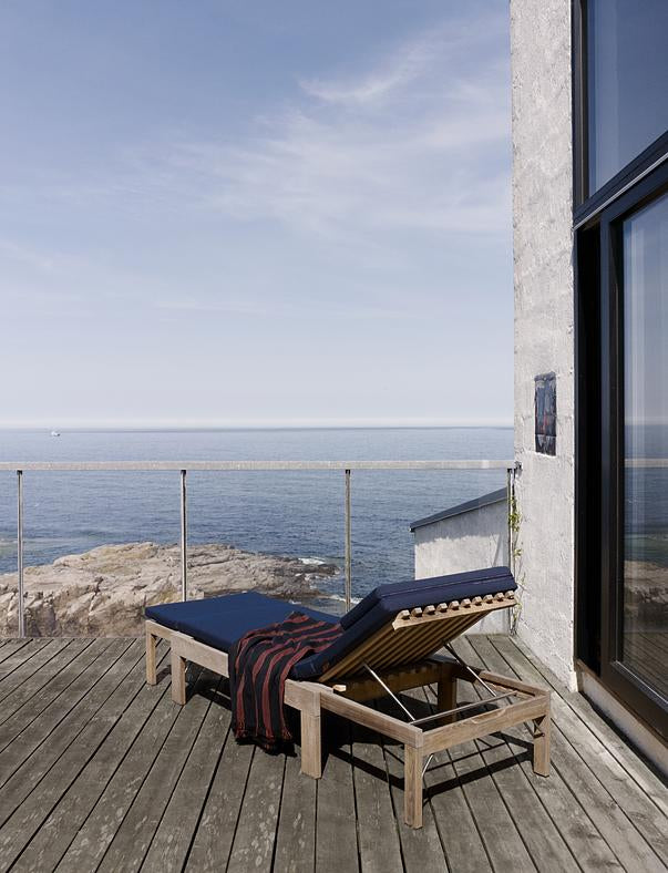 Riviera Sun Lounger by Fritz Hansen Skagerak