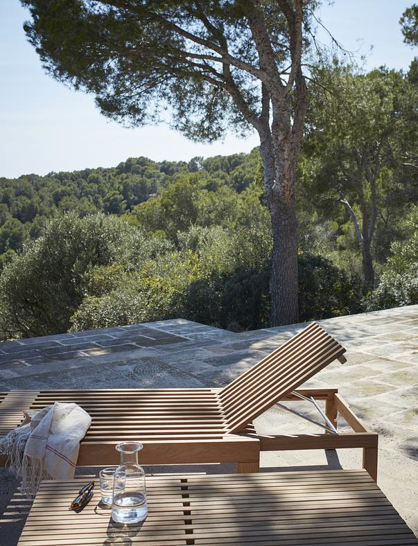 Riviera Sun Lounger by Fritz Hansen Skagerak