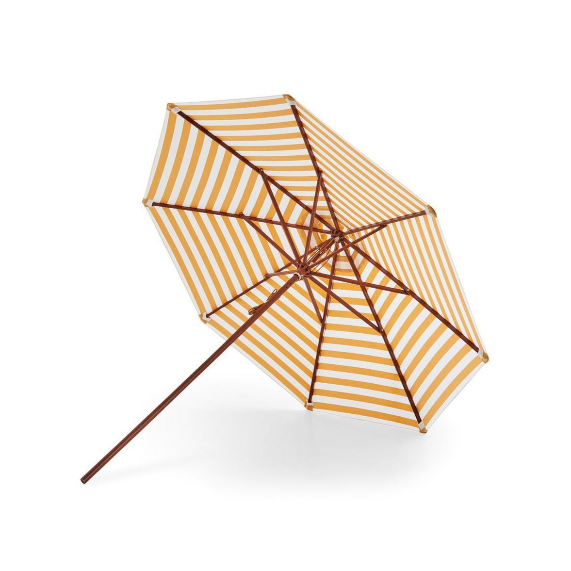 Messina Striped Umbrella by Fritz Hansen Skagerak - Yellow