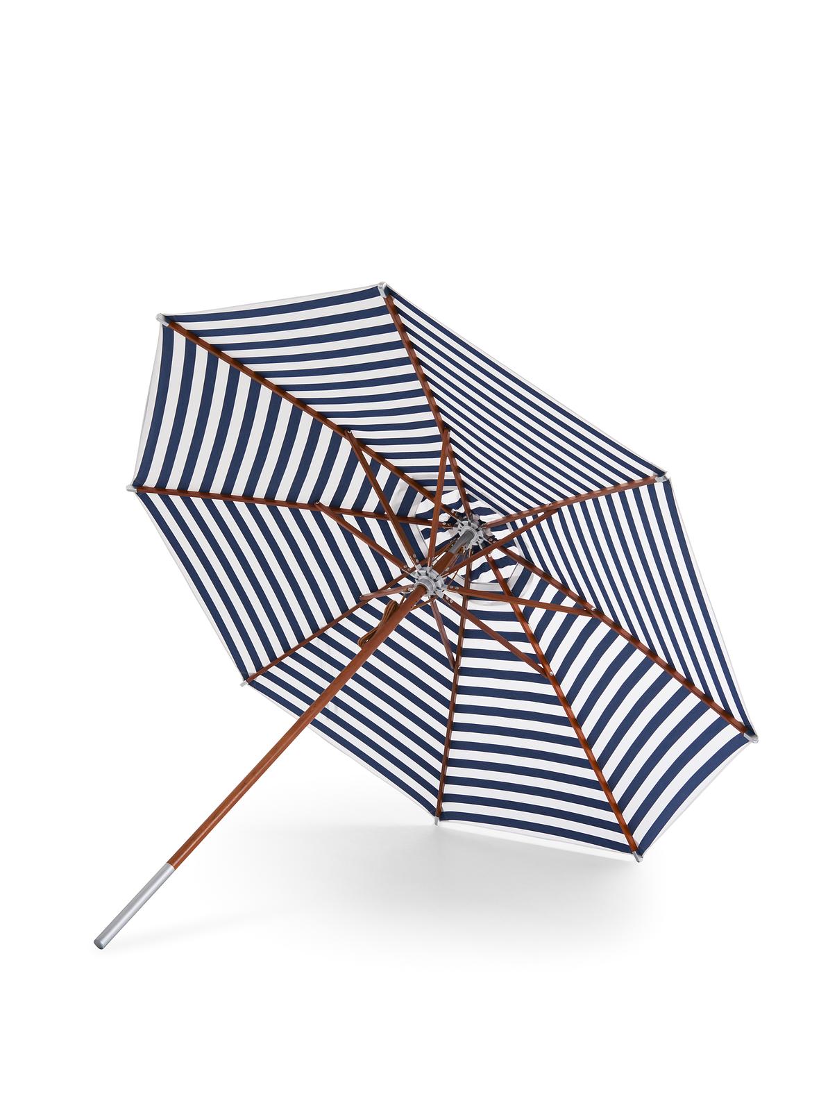 Atlantis Striped Umbrella by Fritz Hansen Skagerak - Blue