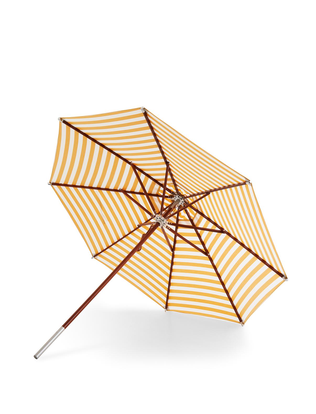 Atlantis Striped Umbrella by Fritz Hansen Skagerak - Yellow