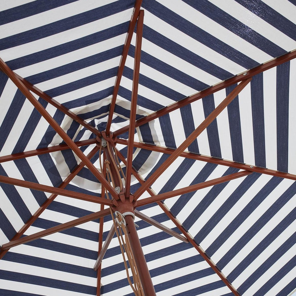 Messina Striped Umbrella by Fritz Hansen Skagerak - Blue