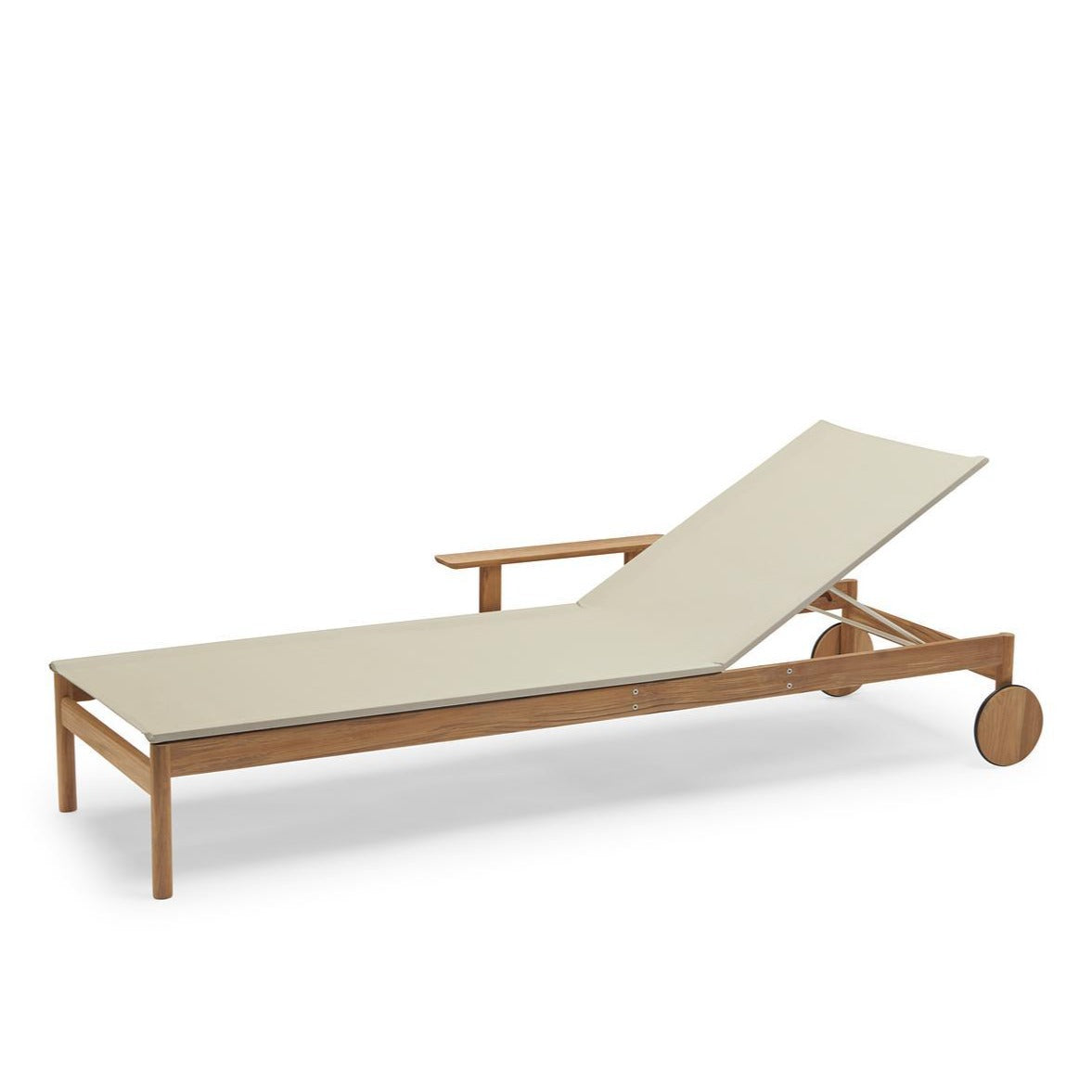Pelagus Sun Lounger by Fritz Hansen Skagerak - Armrest