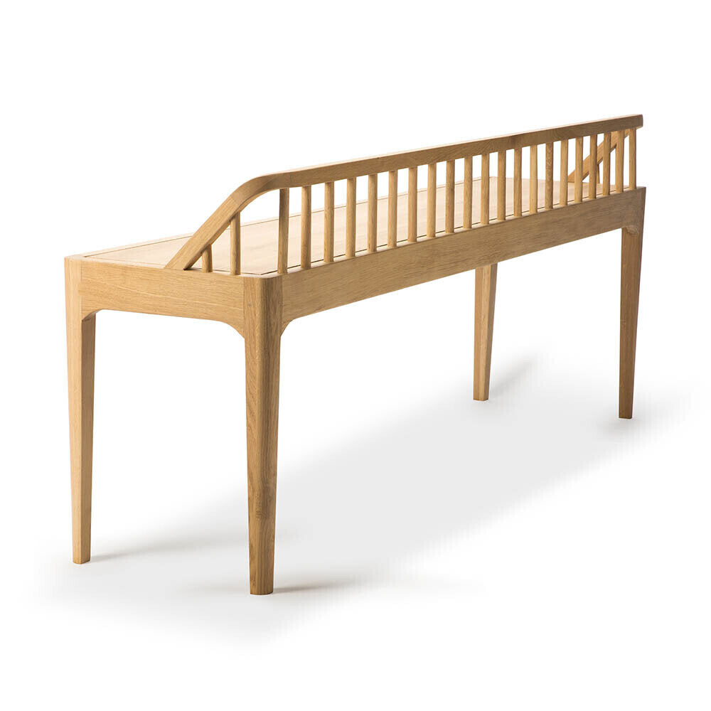 Oslo - Spindle Bench - Oak