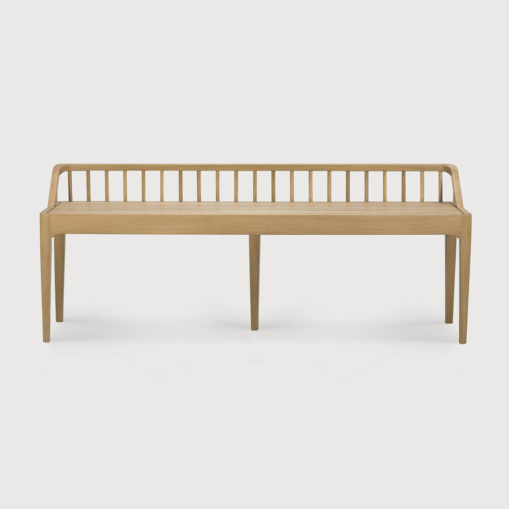 Oslo - Spindle Bench - Oak
