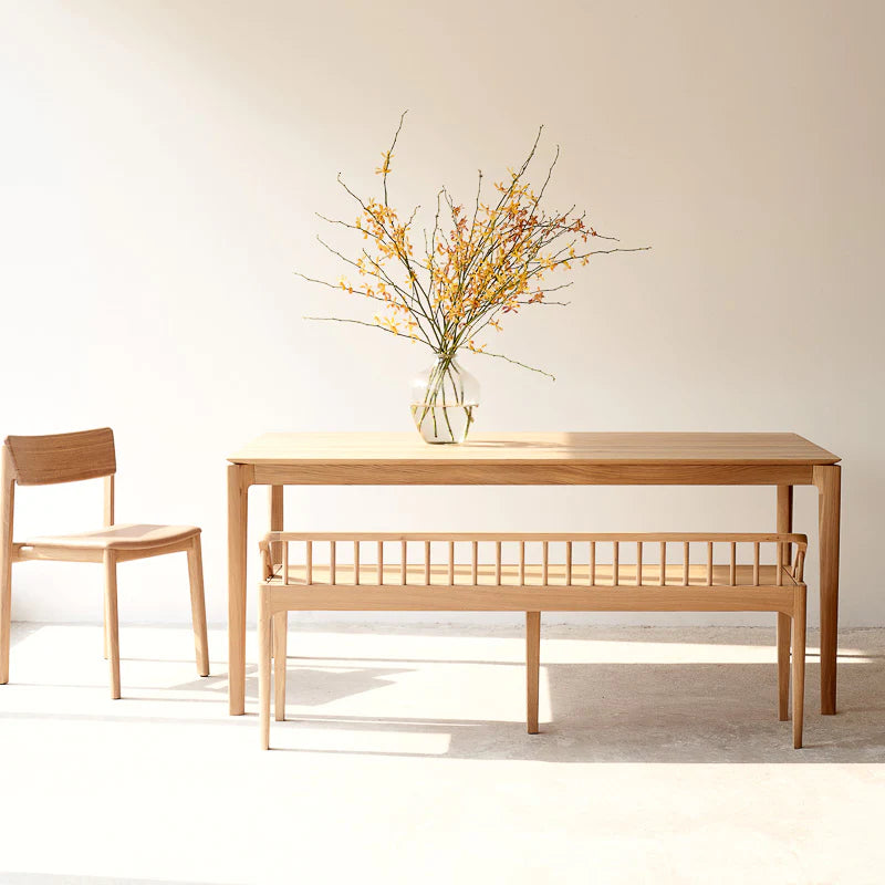 Oslo - Spindle Bench - Oak