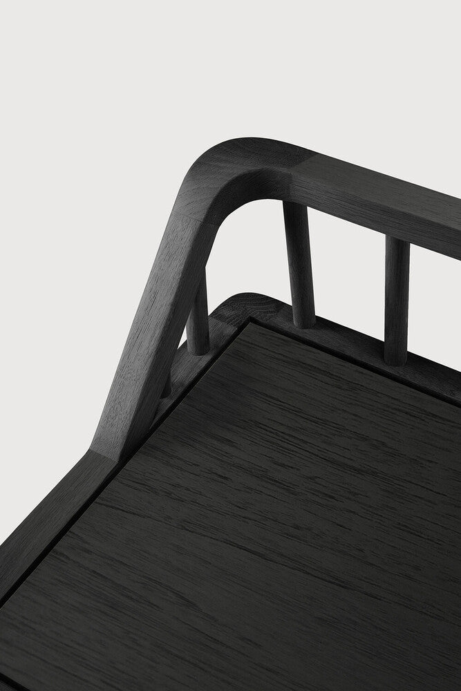 Oslo - Spindle Bench - Black