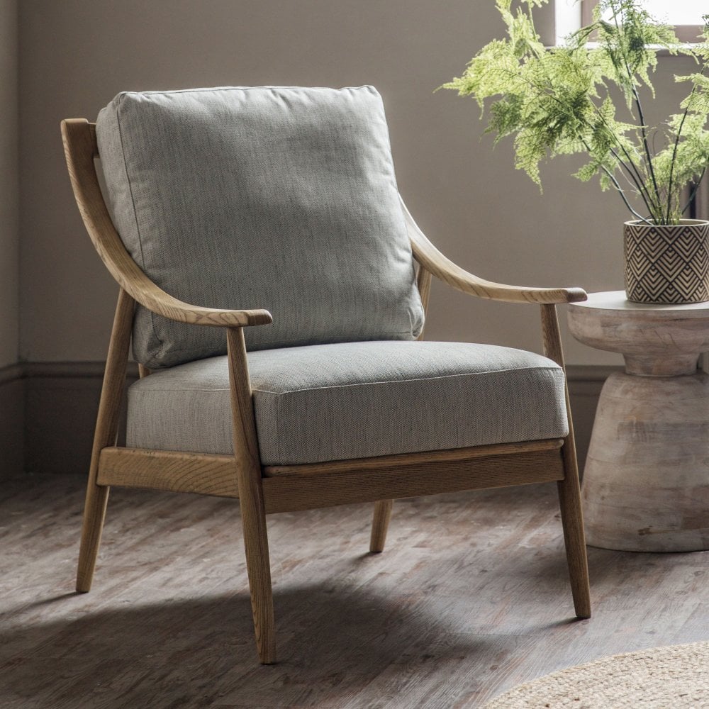 Stockholm - Armchair - Herringbone Linen