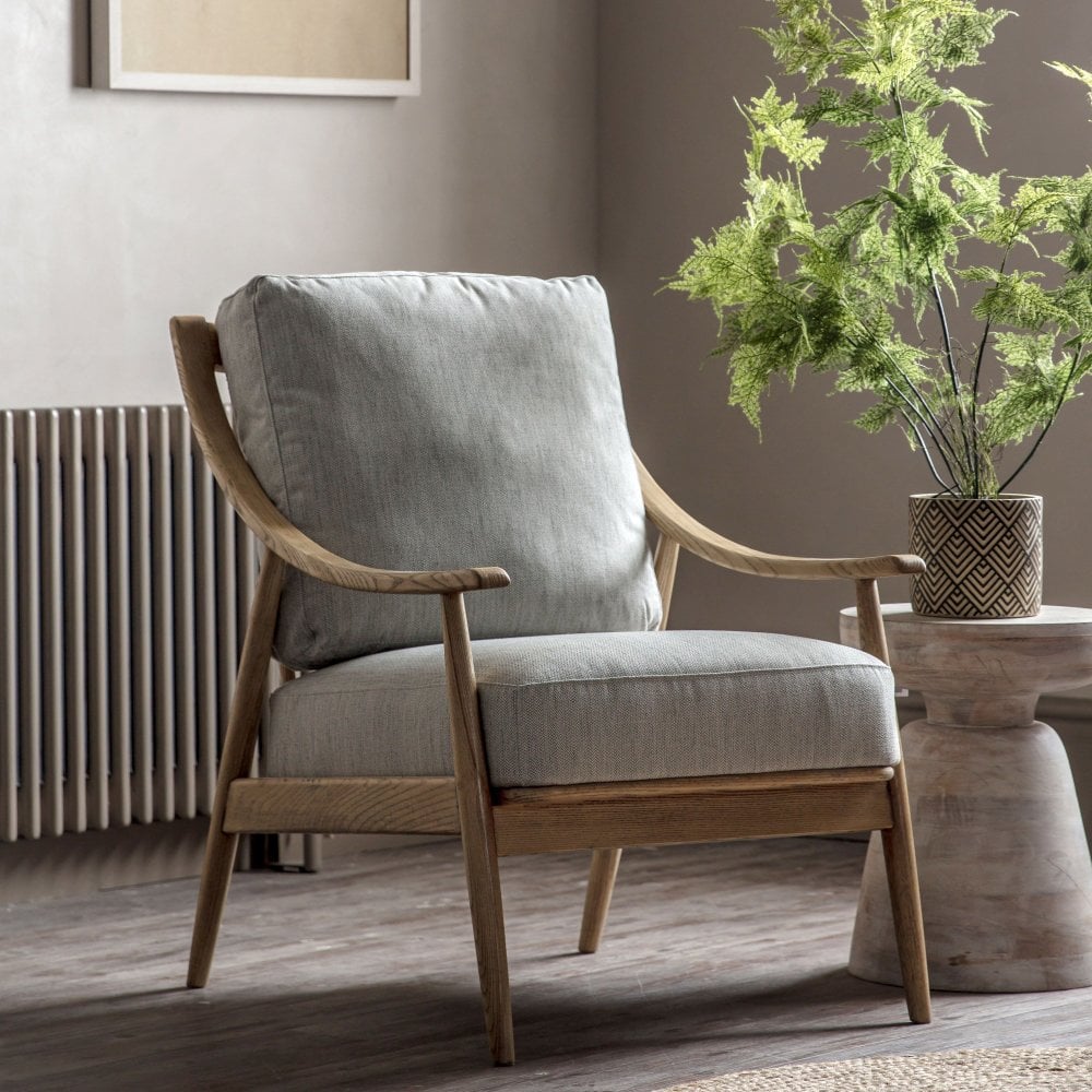 Stockholm - Armchair - Herringbone Linen