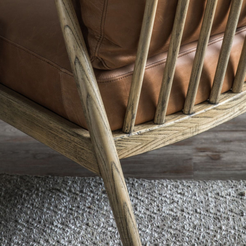 Stockholm - Armchair - Leather