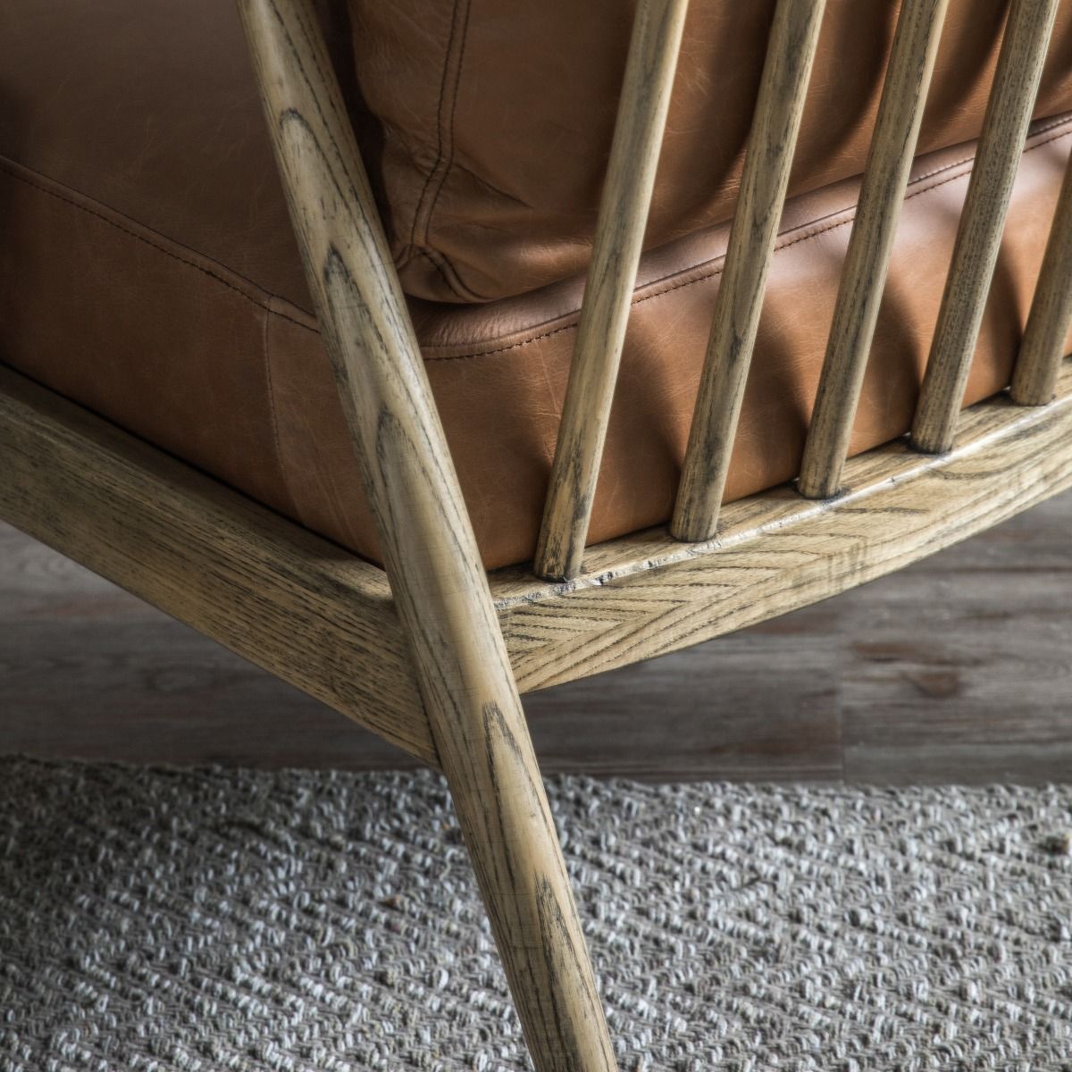 Stockholm - Armchair - Leather