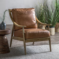 Stockholm - Armchair - Leather