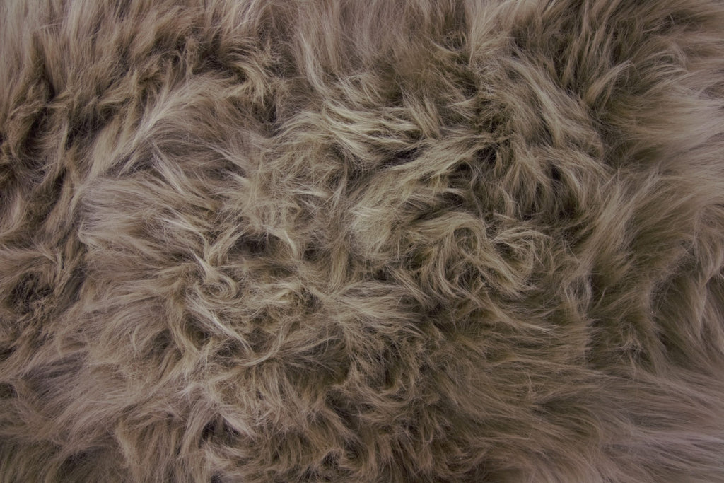 Ella - Longhaired Double Sheepskin - Taupe