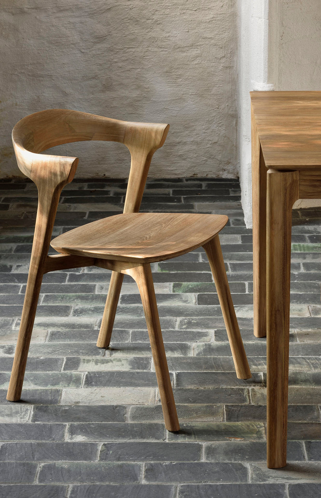 Oslo - Blok Dining Chair - Teak