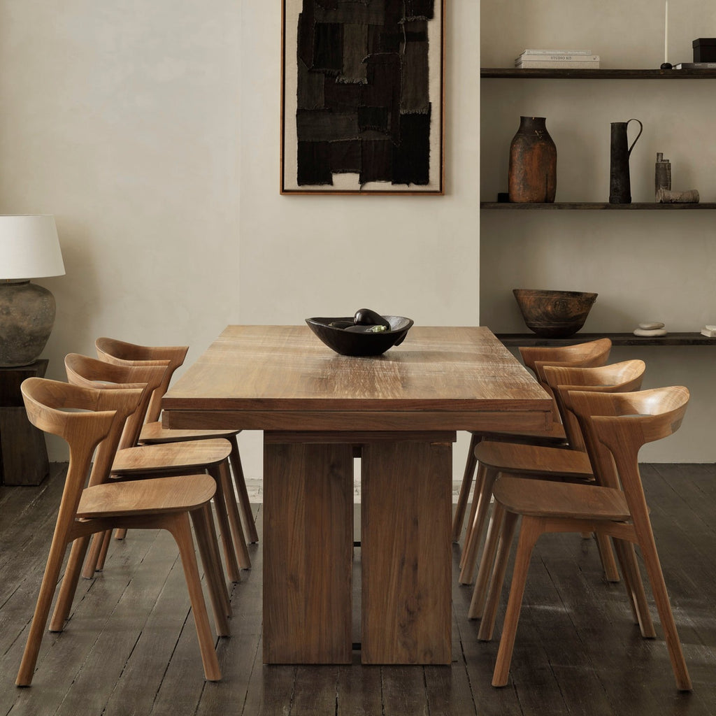 Oslo - Blok Dining Chair - Teak