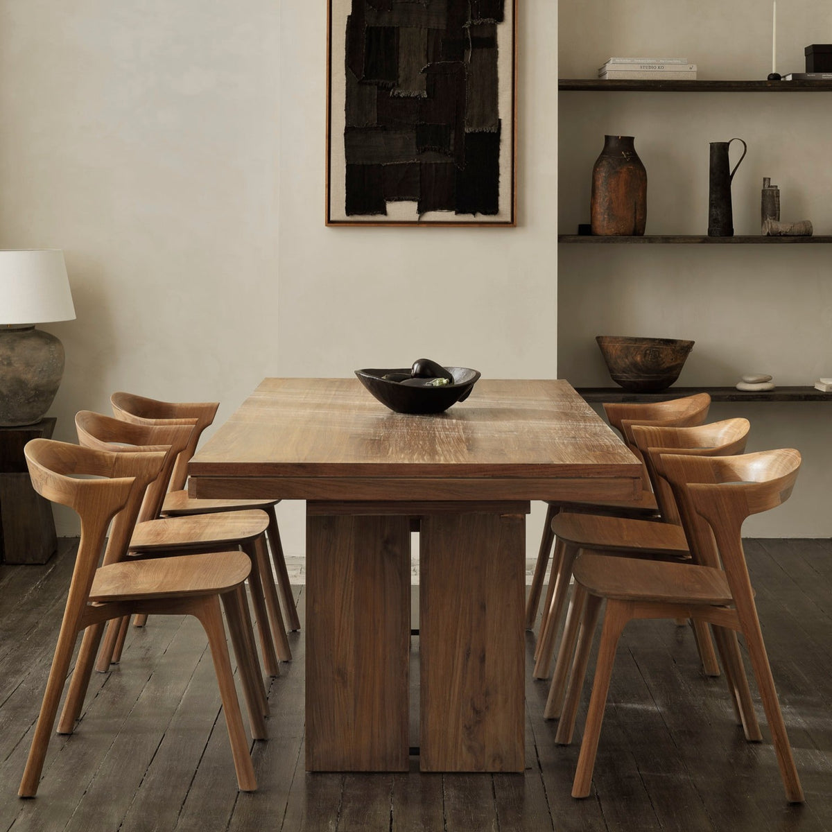 Oslo - Blok Dining Chair - Teak