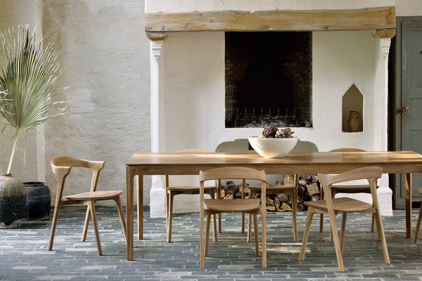 OSLO | BLOK DINING CHAIR | TEAK