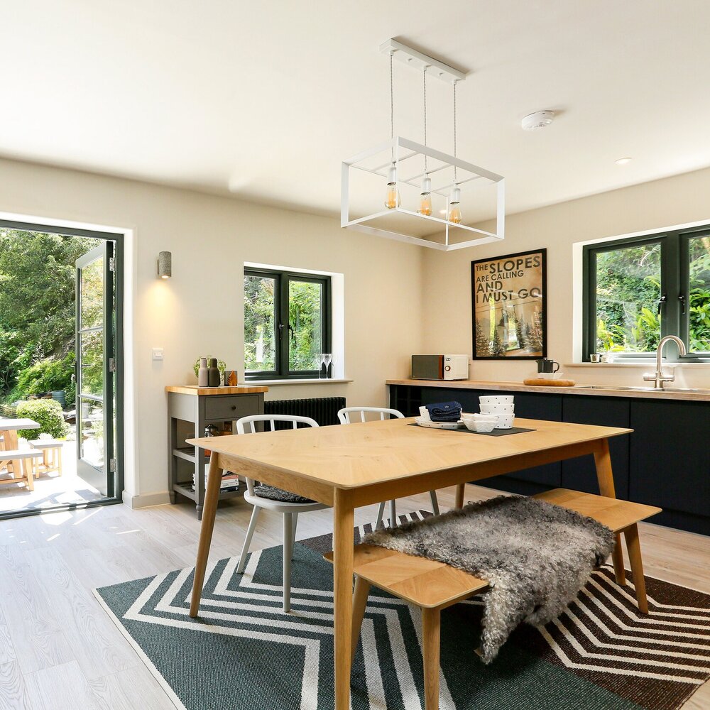 Herringbone - Extending Dining Table