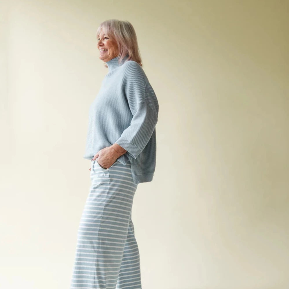 Chalk Vicki Jumper - Marl Sky