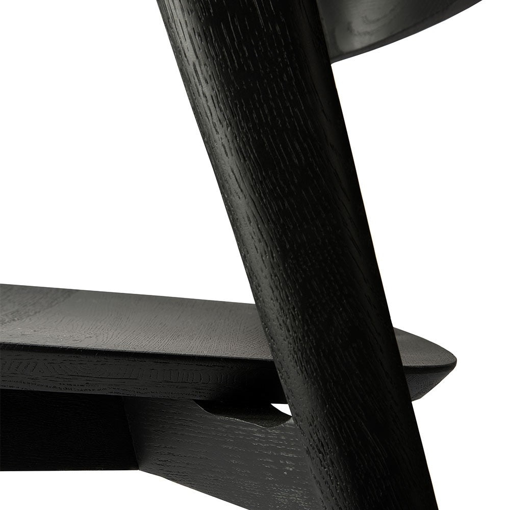 Oslo - Blok Dining Chair - Black