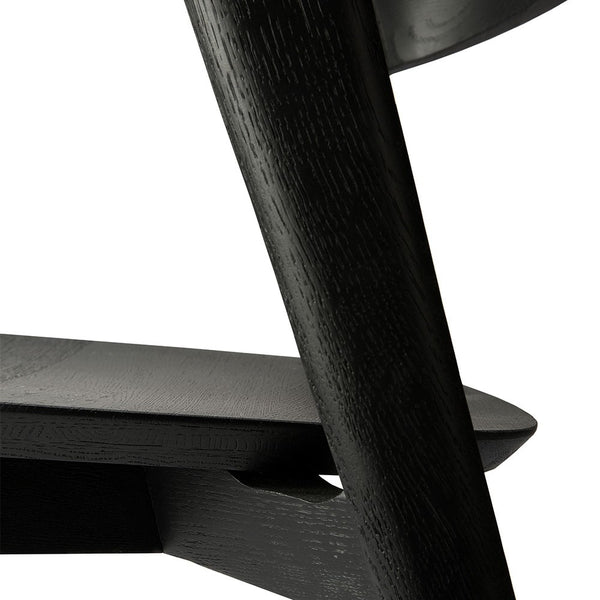 OSLO | BLOK DINING CHAIR | BLACK