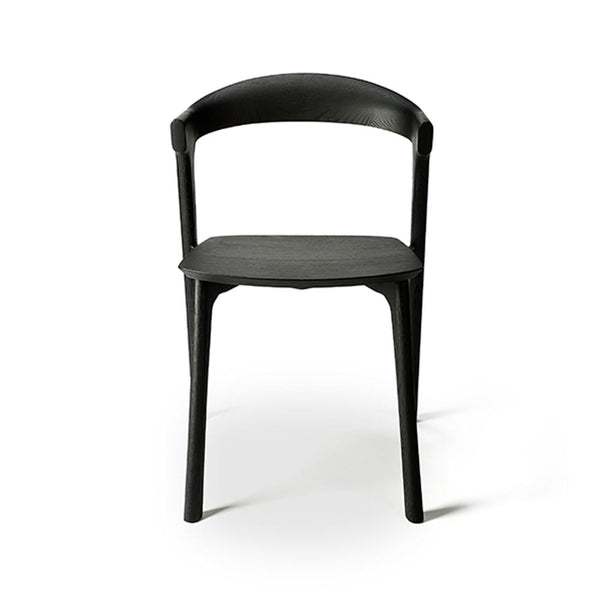 OSLO | BLOK DINING CHAIR | BLACK