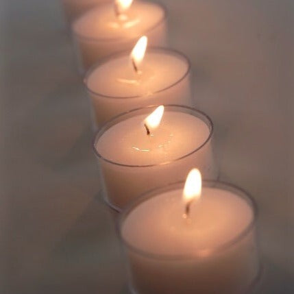 Clear 8 Hour Tealights - Individual