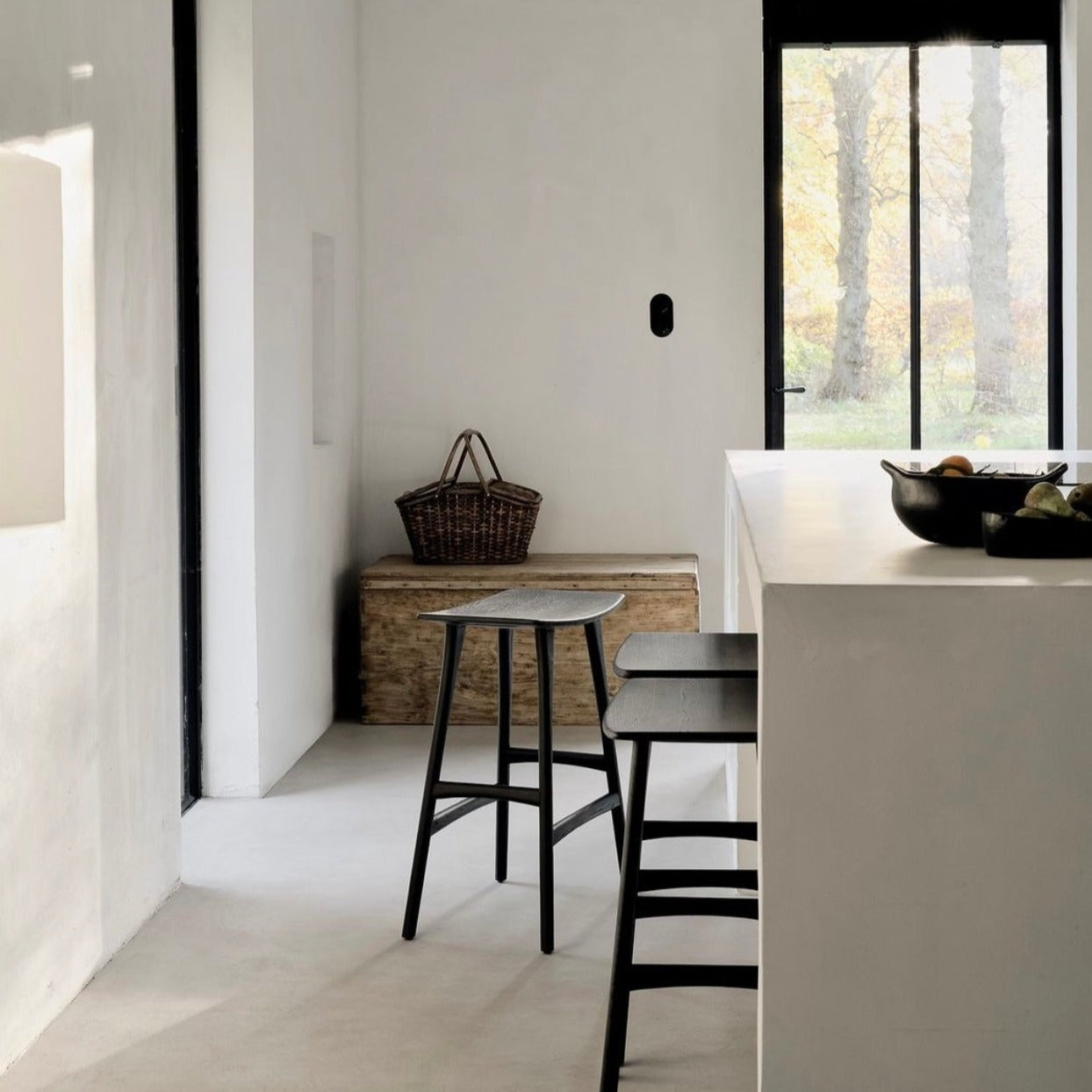 Oslo - Counter Stool - Black