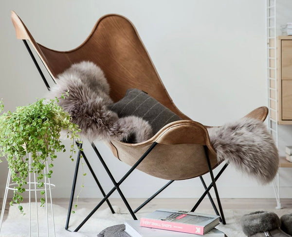 ELLA | LONGHAIRED SHEEPSKIN | TAUPE