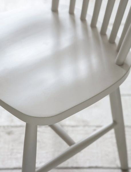 SPINDLE DINING CHAIR | CHALK WHITE | PAIR