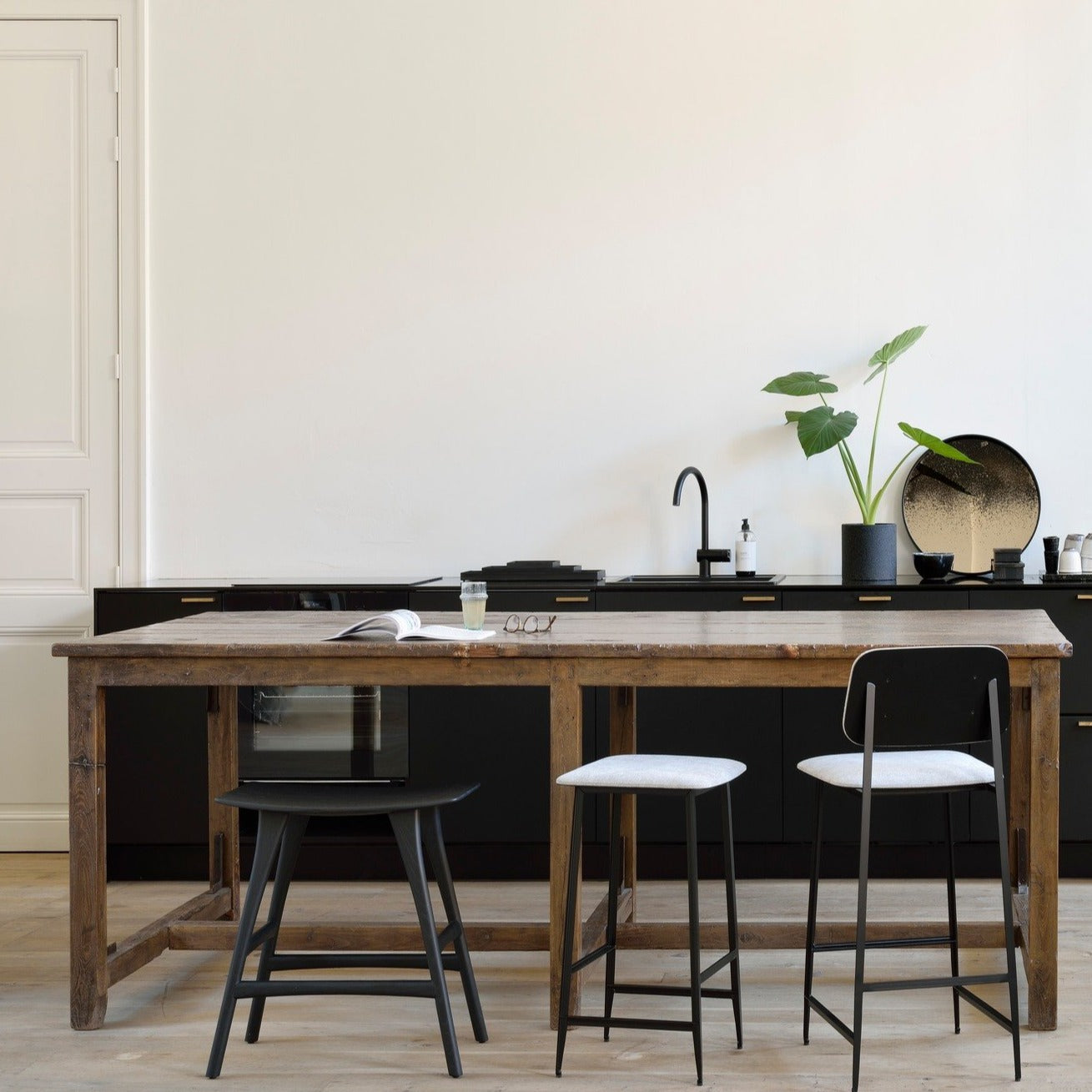 Oslo - Counter Stool - Black