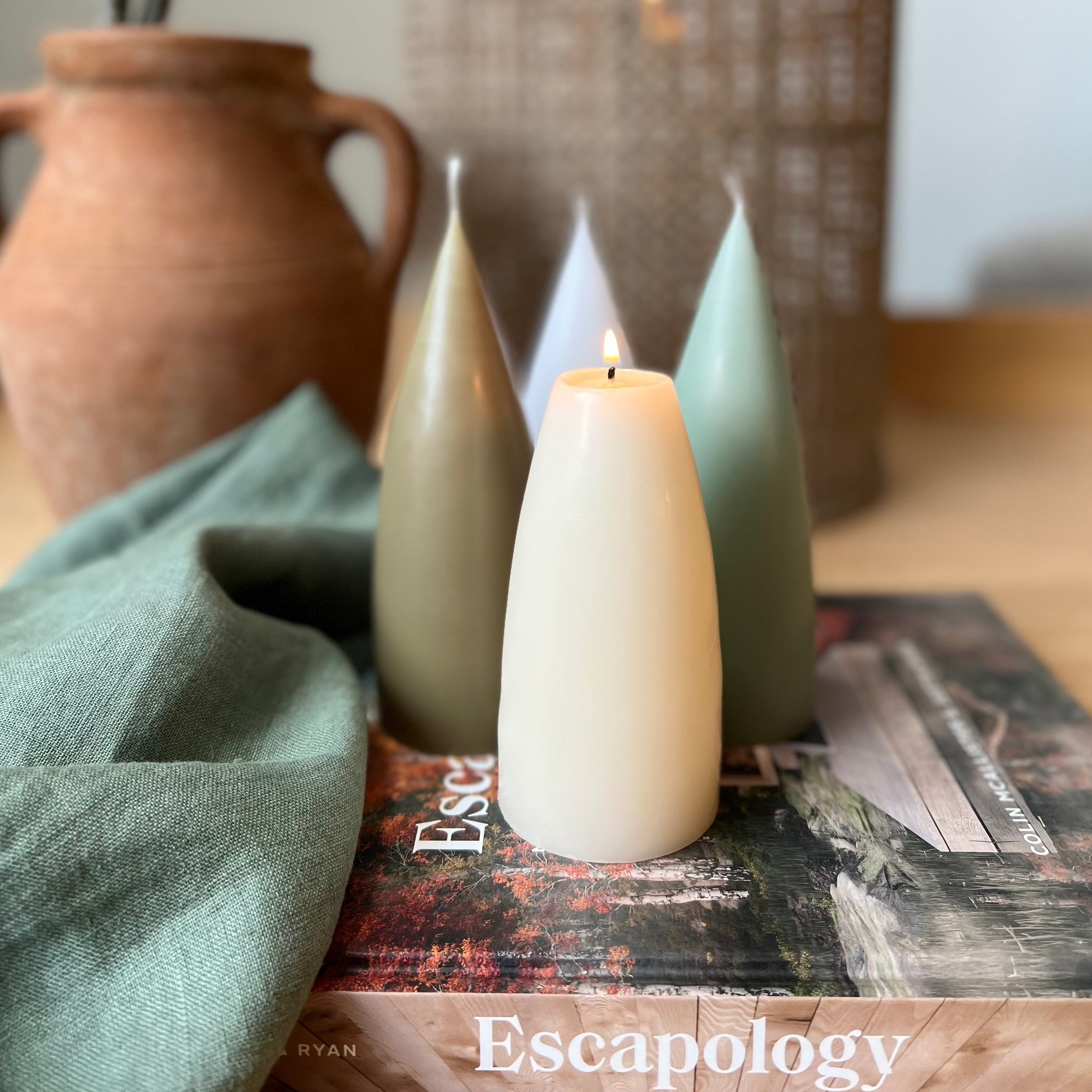 Danish - Pyramid Candle