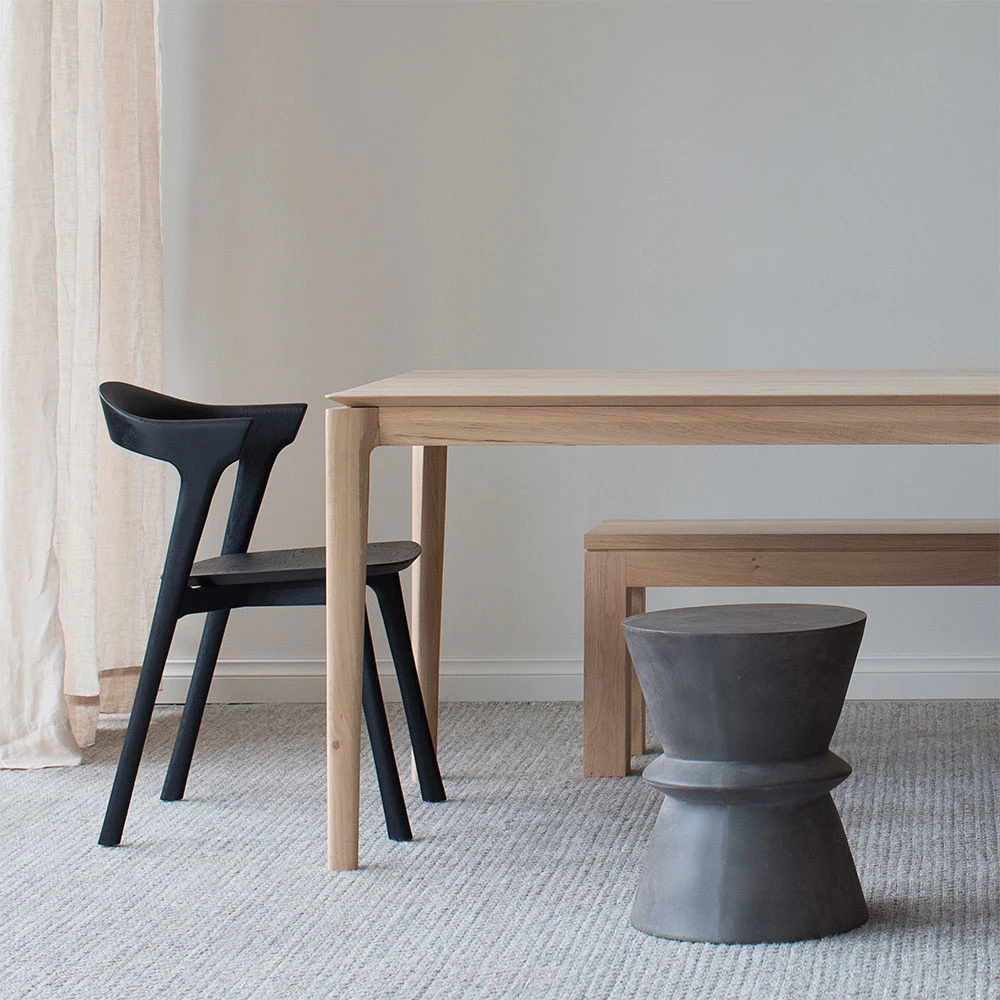 Oslo - Blok Dining Chair - Black