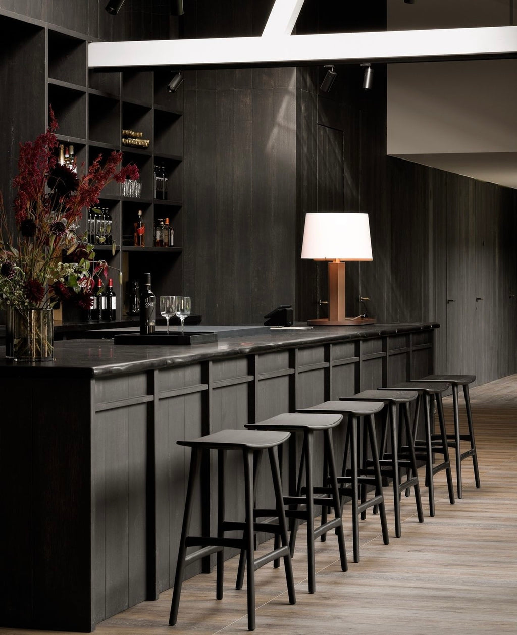 Oslo - Counter Stool - Black