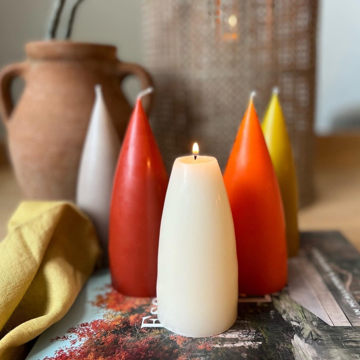 Danish - Pyramid Candle