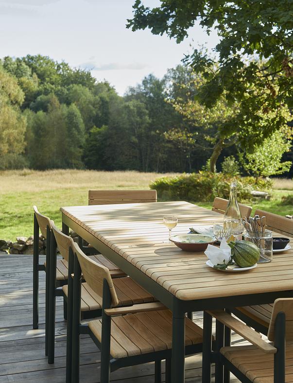 Pelagus Table by Fritz Hansen Skagerak - Hunter Green