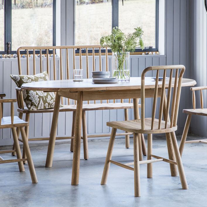 Widcombe - Round Extending Dining Table