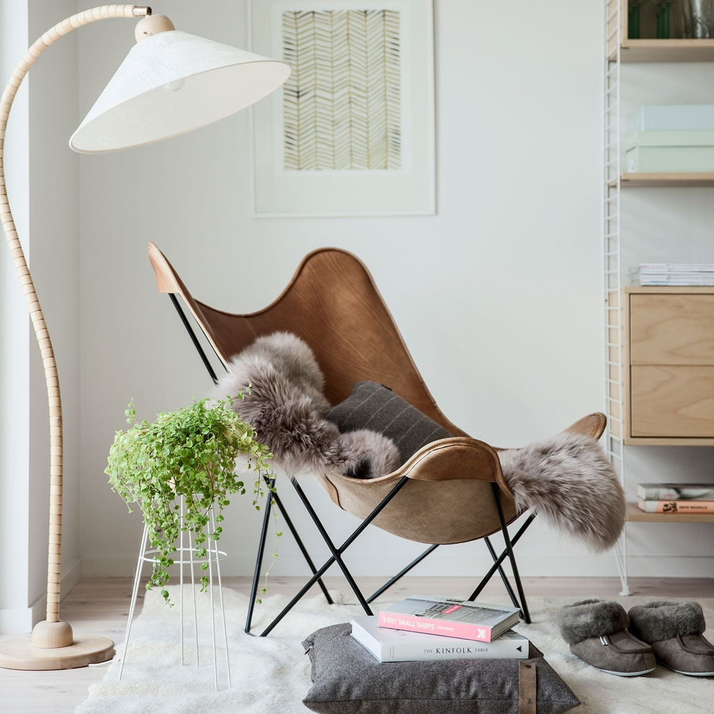 Ella - Longhaired Sheepskin - Taupe