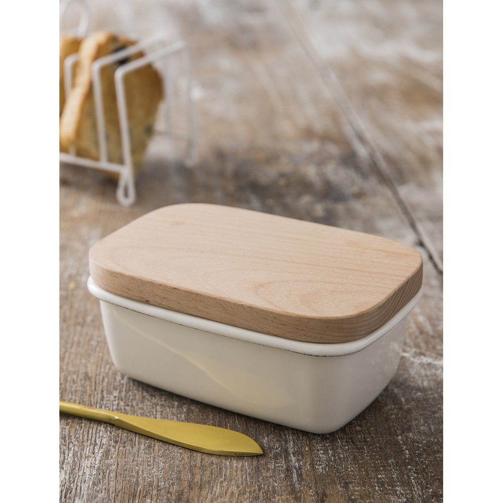 Walcot - Enamel Butter Dish