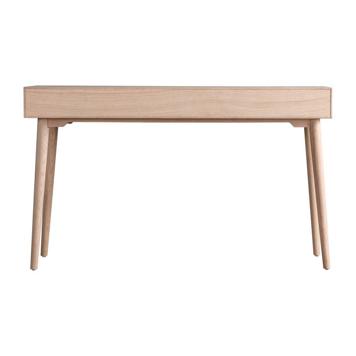 Herringbone Desk - One Drawer