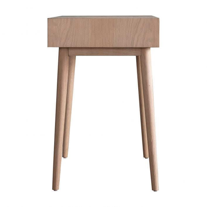 Herringbone Desk - One Drawer