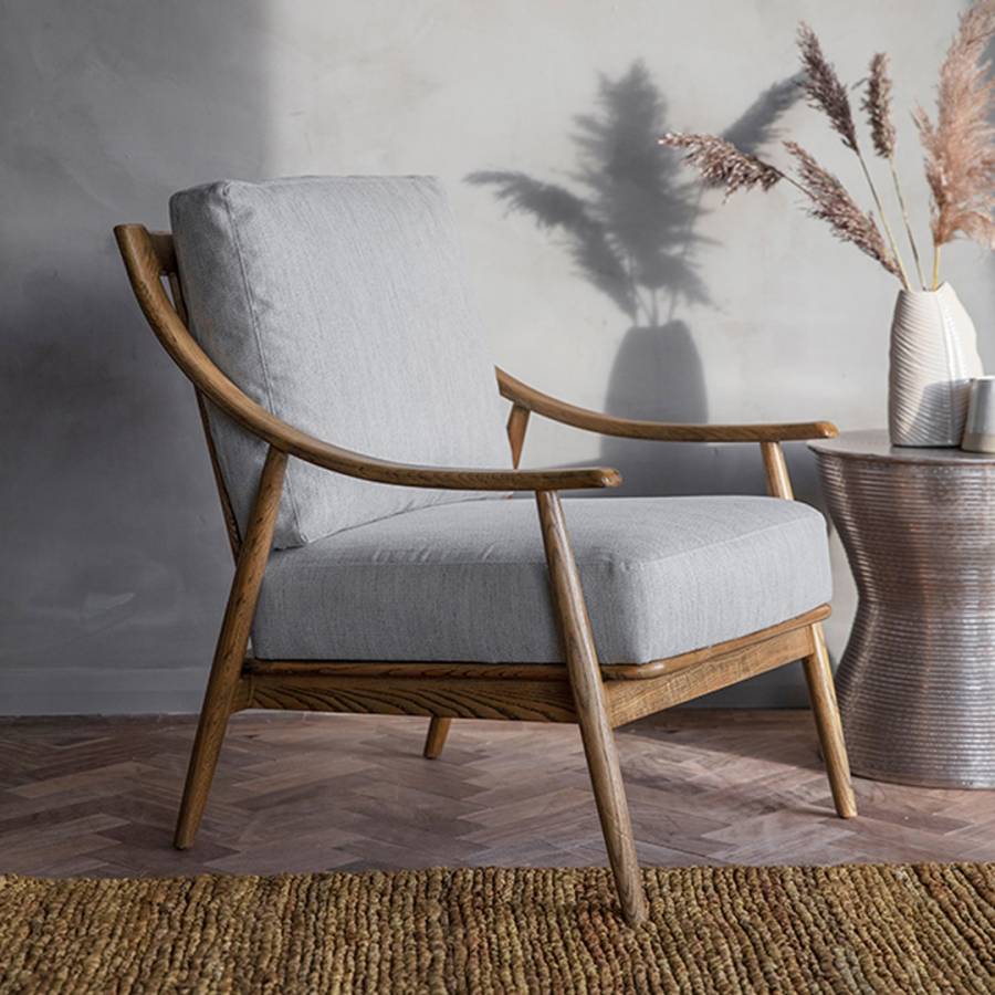 Stockholm - Armchair - Herringbone Linen